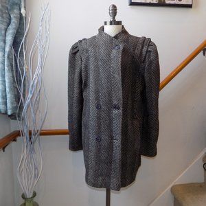 NEW YORK GIRL Vintage Printed Coat Size Medium?